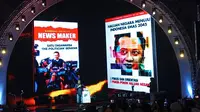 Ketua MPR RI Bambang Soesatyo alias Bamsoet meluncurkan 2 buku, Minggu (10/9/2023). (Merdeka.com/ Alma Fikhasari)