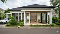 6 Inspirasi Desain Rumah 1 Lantai dengan Pencahayaan Alami Maksimal untuk Hunian Modern