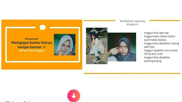 Profil Tinder Kocak (Sumber: Twitter/askmenfess)