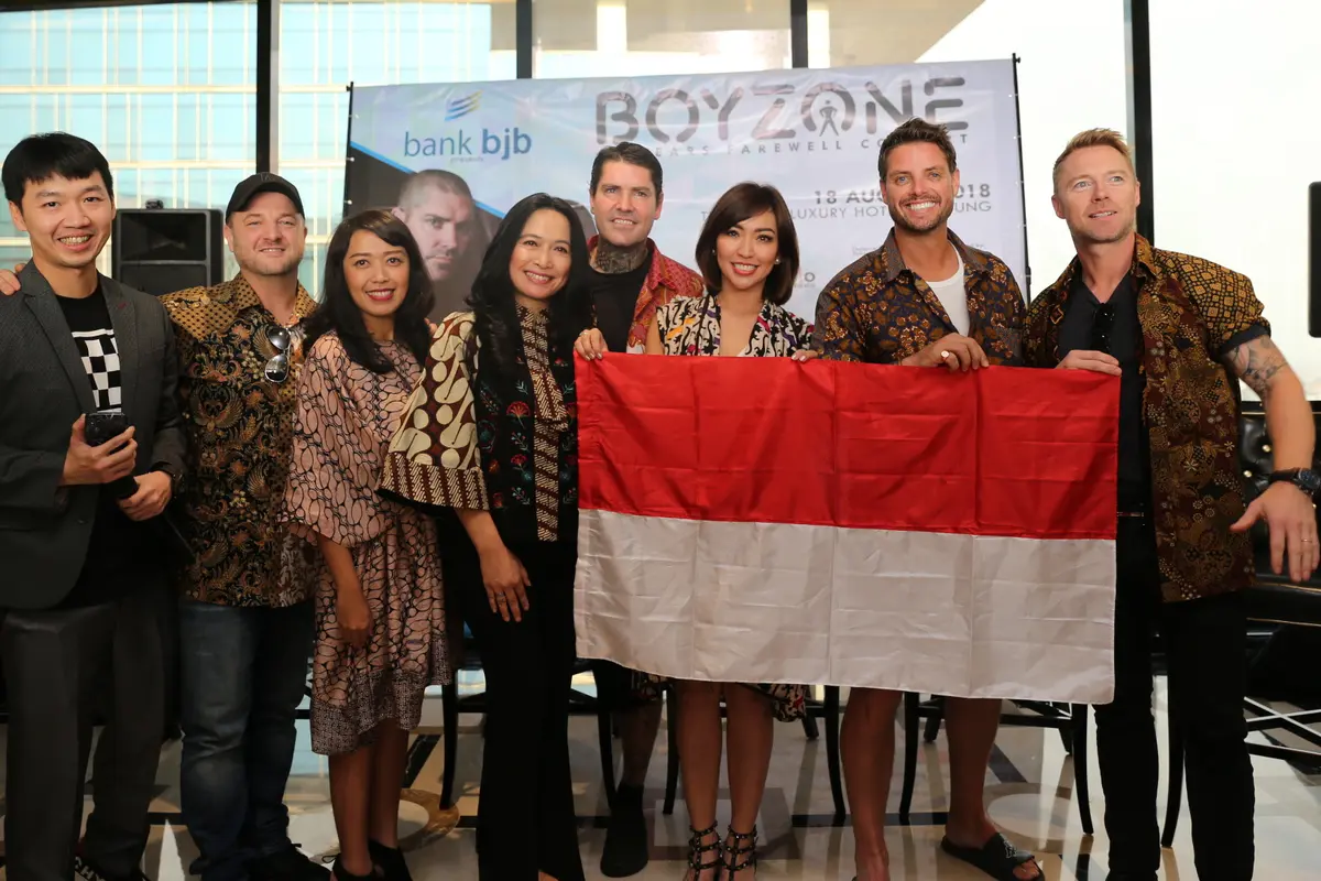 [Bintang] Konser Boyzone di Bandung