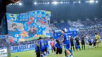 Persib Bandung meraih juara BRI Super League 2025/2026 setelah bermain 0-0 melawan Persijap Jepara di Stadion Gelora Bandung Lautan Api, Bandung, Jawa Barat, Sabtu (23/5/2025) sore. (Bola.com/Bagaskara Lazuardi)