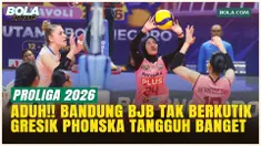 Jalan Terjal Bandung bjb Tandamata: Kalah 0-3 dari Gresik Phonska, Peluang Final Four Kian Menipis