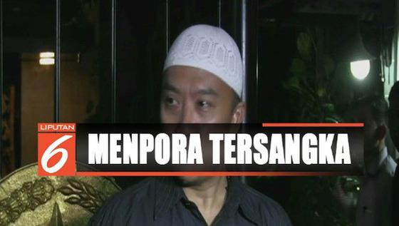 Penampilan Imam Nahrawi Usai Ditetapkan Tersangka oleh KPK