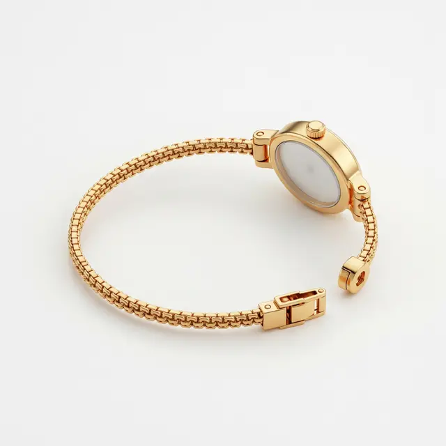 9 Model Gelang Emas Jam Tangan untuk Tangan Kurus, Tampil Elegan
