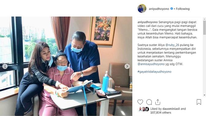 Ani Yudhoyono (Foto: Instagram)