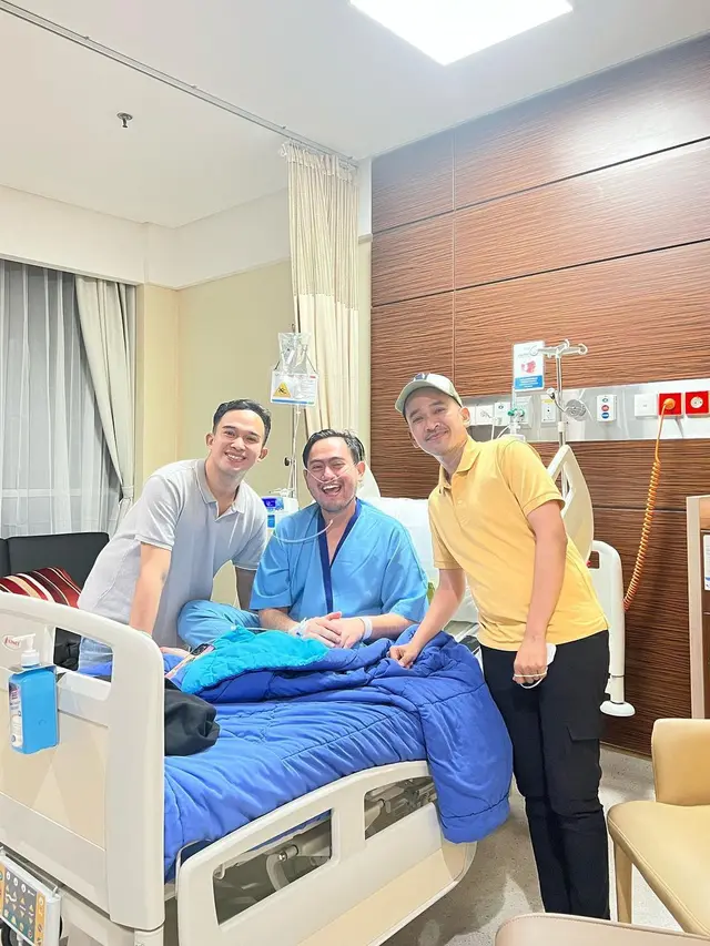 Nassar dijenguk teman artis (Instagram/ruben_onsu)