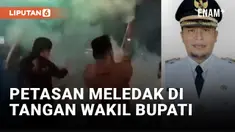 Detik-detik Petasan Meledak di Tangan Wakil Bupati Kaur