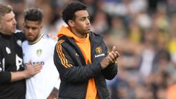 Tyler Adams menjadi bagian Timnas Amerika Serikat saat berlaga pada Piala Dunia U-17 edisi 2015 di Cile. Tampil dalam seluruh 3 laga di fase grup, nyatanya Amerika Serikat harus tersingkir di fase grup setelah menempati possi juru kunci Grup A di bawah Nigeria, Kroasia dan Cile. Saat ini ia tengah menjalani musim pertama bersama AFC Bournemouth setelah dilepas Leeds United pada awal musim 2023/2024. (AFP/Oli Scarff)