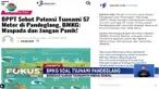 BMKG menegaskan informasi itu hanya berdasarkan model teori.