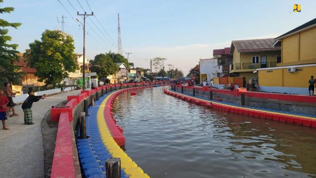 BBWS Sumatera VIII bersinergi dengan Pemprov Sumsel dan Pemkot Palembang untuk melakukan revitalisasi sungai sepanjang 800 meter. (Dok. Kementerian PUPR)