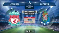 Susunan Pemain Liverpool Vs FC Porto
