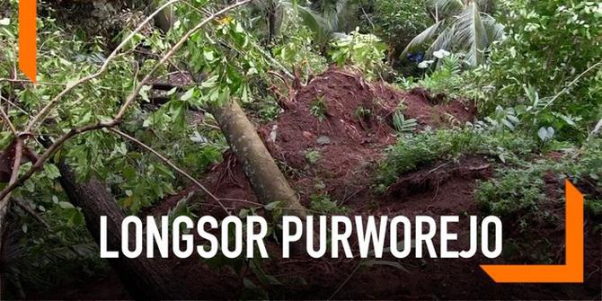 VIDEO: Kronologi Rumah 'Hilang' karena Longsor Purworejo