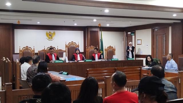 Sidang permohonan PKPU yang diajukan PT Bukalapak.com terhadap PT Harmas Jalesveva di Pengadilan Niaga Jakarta Pusat, Senin (10/3/2025).