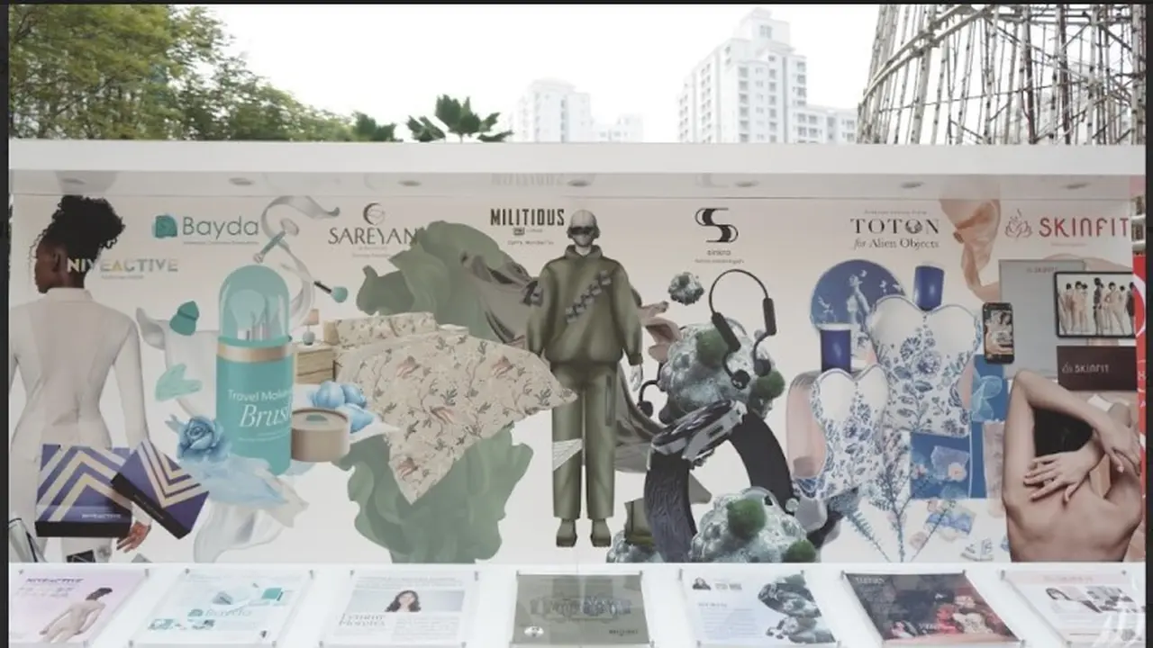 ESMOD Jakarta menggelar Creative Show 2023 di Tribeca Park, Central Park Mall, Jakarta Barat