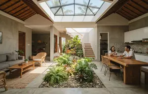 10 Desain Rumah Type 60 dengan Ruang Terbuka yang Nyaman
