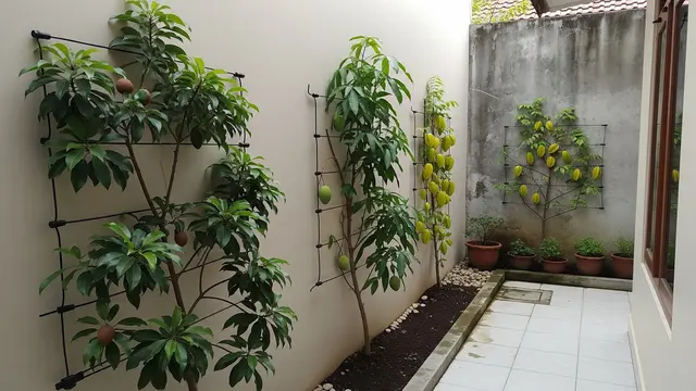 Kebun Buah Mini di Samping Rumah yang Sempit