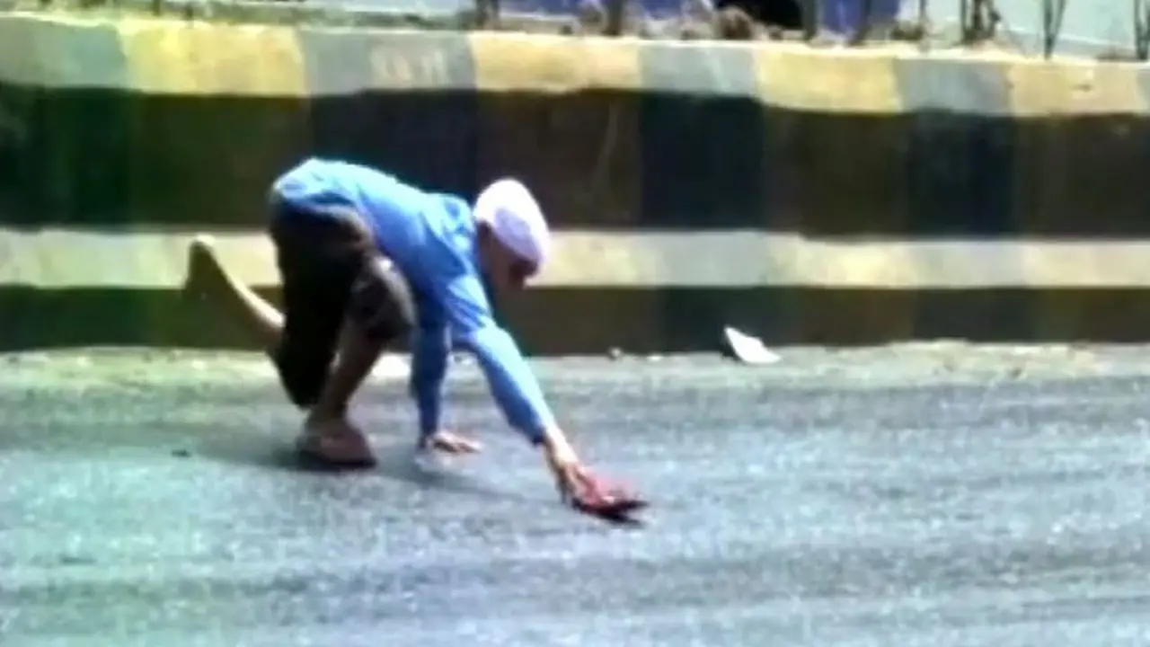 Gelombang Panas Buat Aspal di India Meleleh