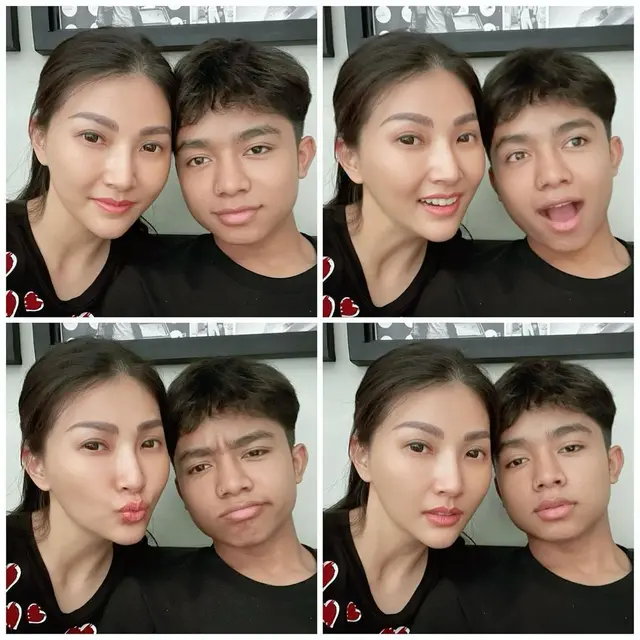 [Fimela] Potret kedekatan Sarwendah dan Betrand Peto