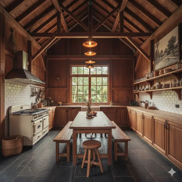 Tips Mewujudkan Desain Dapur di Rumah Pedesaan Tapi Tetap Estetik