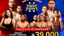 Rise of The Warriors: Daftar Fight Card Lengkap First Fight Vol. 2 dan Link Streaming di Vidio