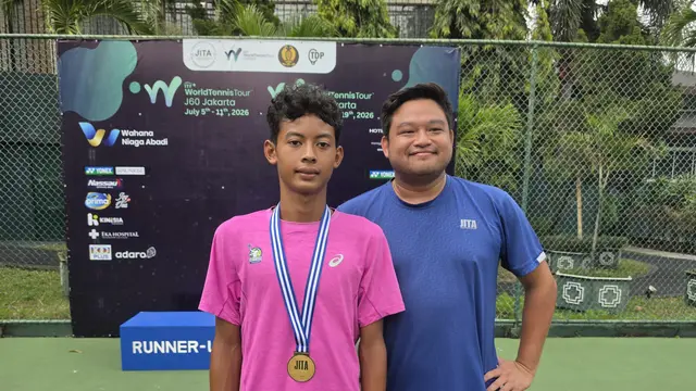 Petenis Indonesia Muhammad Alfaradu Sumirat