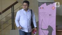Kepala Sekretariat DPP PDIP, Yoseph Aryo Adhi Darmo usai menjalani pemeriksaan penyidik di Gedung KPK, Jakarta, Kamis (13/2/2020). Yoseph Aryo Adhi Darmo diperiksa sebagai saksi terkait kasus dugaan penerimaan hadiah atau janji penetapan anggota DPR Terpilih 2019-2024. (merdeka.com/Dwi Narwoko)