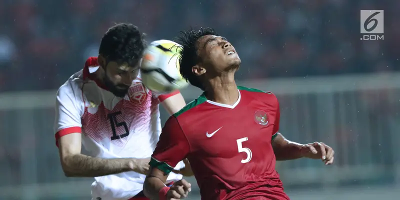 Babak Pertama Anniversary Cup 2018, Indonesia Tertinggal 0-1 Dari Bahrain