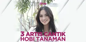 3 Artis Cantik Hobi Koleksi Tanaman Hias Mahal