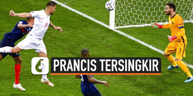 VIDEO: Drama Adu Penalti, Swiss Singkirkan Prancis  5-4