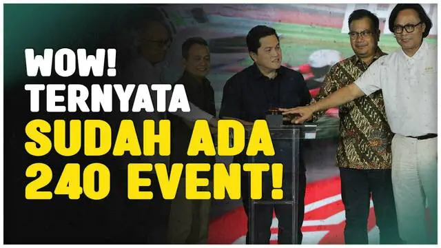 VIDEO: Jelang MotoGP Indonesia 2024, Erick Thohir Sebut Sirkuit Mandalika Sukses Gelar 240 Event