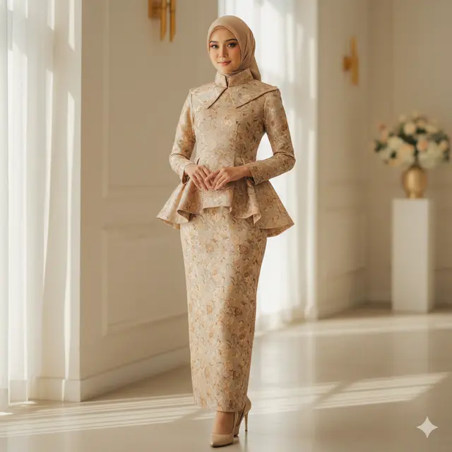 Model Dress Brokat Elegan yang Tren