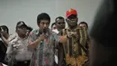 Perwakilan dari Persipura datangi Kantor Kemenpora, Kamis (28/5/2015). Mereka mempertanyakan kasus batalnya pertandingan Piala AFC antara Persipura dengan Pahang FA. (Liputan6.com/Herman Zakharia)