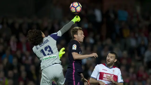 Barcelona Pesta Gol di Kandang Granada
