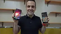 Vice President International Xiaomi, Hugo Barra ditemui tim Tekno Liputan6.com di peluncuran Mi Note 2 dan Mi MIX di Beijing, Tiongkok, Selasa (25/10/2016). (Liputan6.com/Agustin Setyo Wardhani)