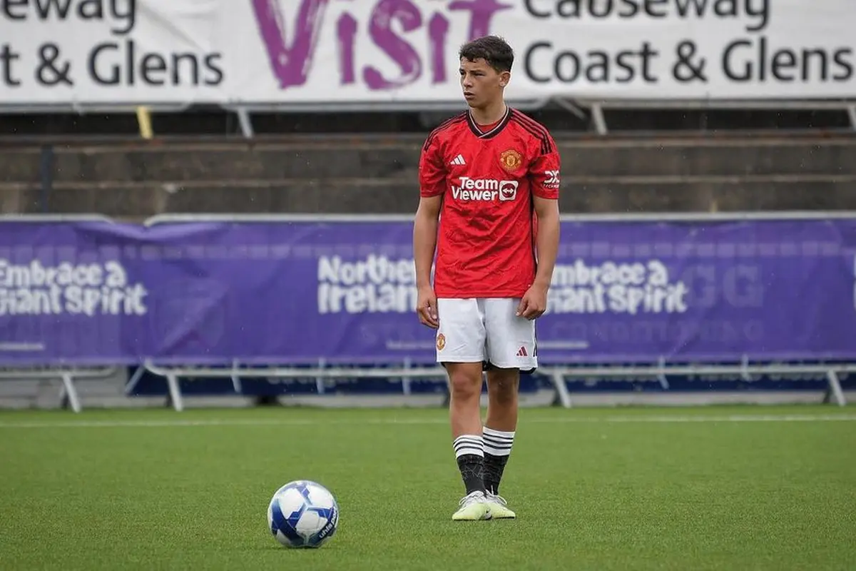 Wonderkid Manchester United Shea Lacey