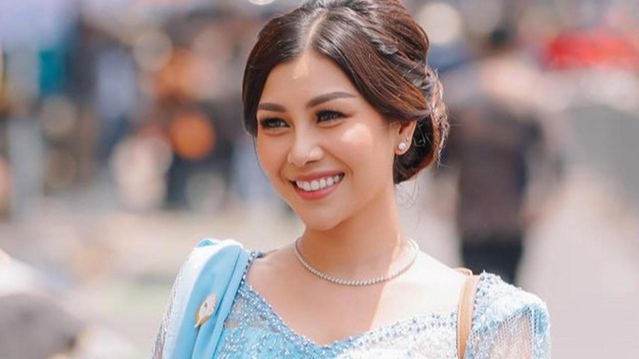 Nisya Ahmad, Adik Raffi Ahmad saat Pelantikan Anggota DPRD Provinsi Jawa Barat. [@nissyaa]