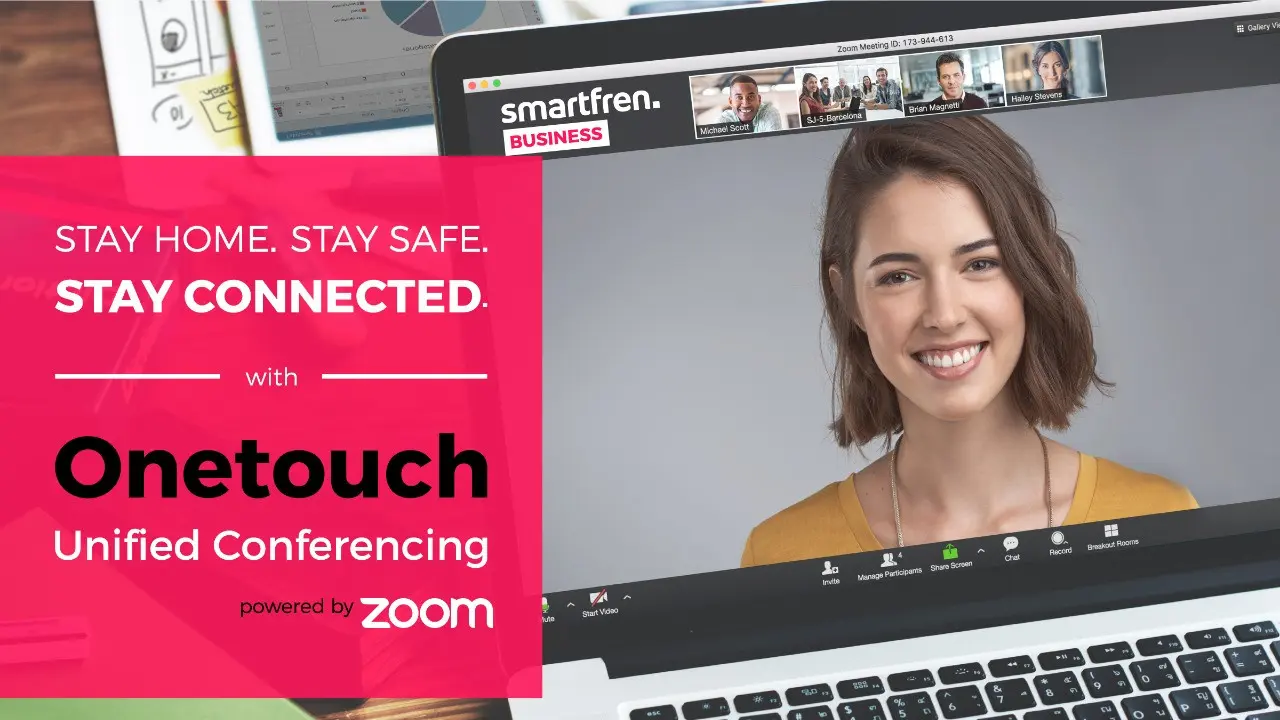 Smartfren Gandeng Zoom, Rilis Solusi Konferensi Video