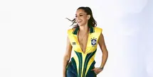 WAGs Brasil Bruna Biancardi mencuri perhatian di ajang Piala Dunia 2026. Istri Neymar itu hadir untuk mendukung Brasil, meski Neymar absen bertanding. (Foto: Instagra,/ Brunabiancardi)