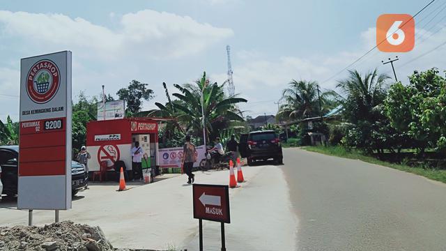 Pertashop di Kemingking Dalam