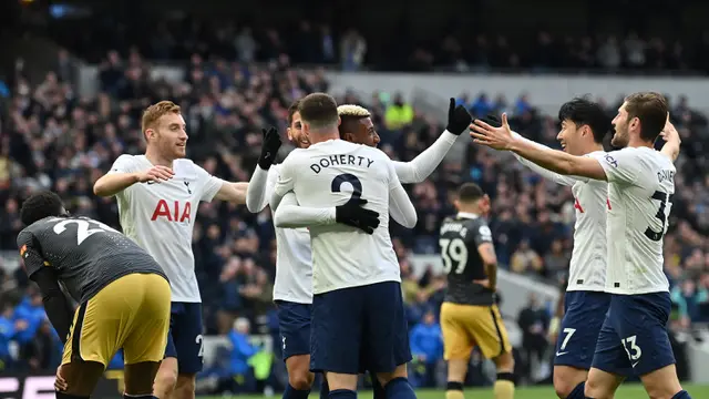 Foto: 5 Kemenangan Terbesar Tottenham Hotspur di Liga Inggris sejak Dibesut Antonio Conte