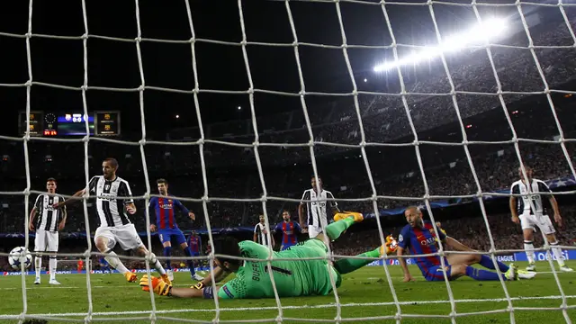 Juventus Singkirkan Barcelona dari Liga Champions