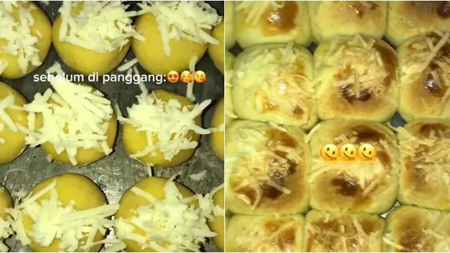 6 Potret Gagal Kue Lebaran Sebelum Vs Sesudah Dipanggang, Bikin Nyesek