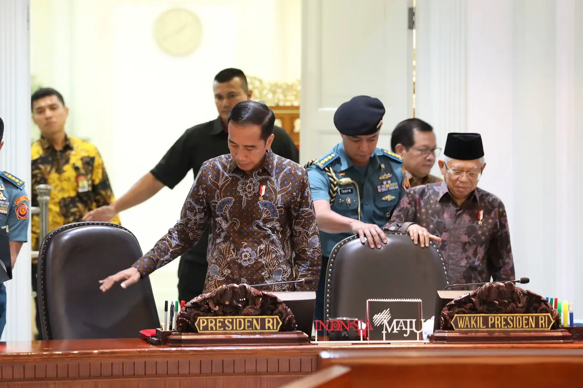 Jokowi Pimpin Ratas
