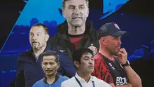 BRI Liga 1 - Thomas Doll, Bernardo Tavares, Dejan Antonic, Djadjang Nurdjaman, Nilmaizar (Bola.com/Adreanus Titus)