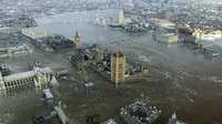 London pun Sering Tak Berdaya Dihantam Banjir