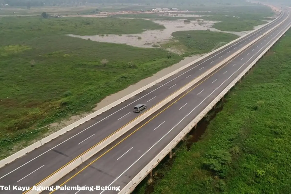 Tol Kayu Agung-Palembang-Betung