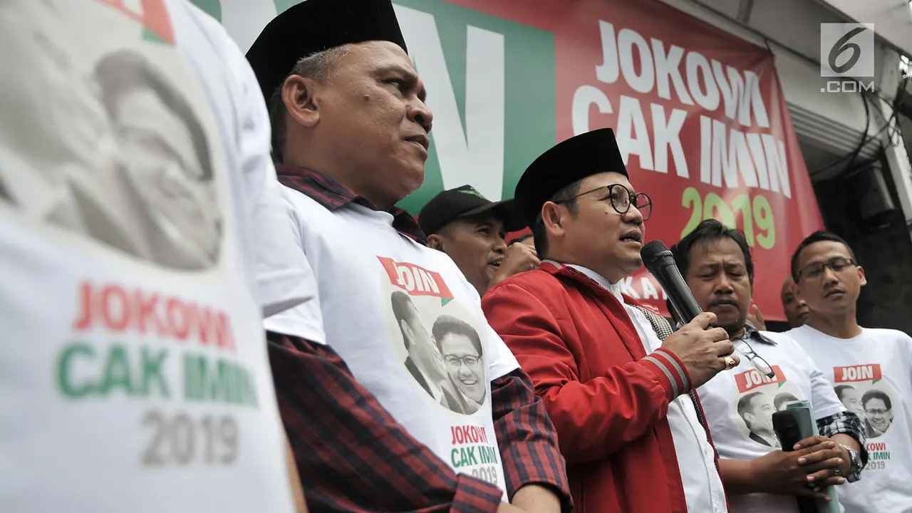 Dukung Jokowi di Pilpres 2019, Cak Imin Resmikan posko JOIN
