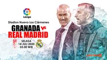 GRANADA VS REAL MADRID (Liputan6.com/Abdillah)