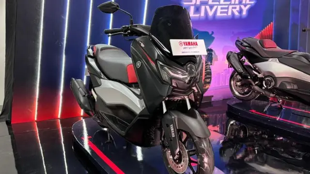 Rayakan 25 Tahun MAXi, Yamaha Hadirkan NMax, TMax hingga XMax Livery Spesial (Arief A/Liputan6.com)