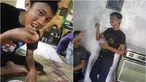 Ini dia potret jadul Denny Setiawan atau yang kerap disapa Denny Caknan. Ia kala itu masih mengenyam bangku SMK. Menariknya, Denny Caknan masa SMK ternyata bergelut di dunia permesinan. Obeng, kunci baut menjadi hal yang familiar. Denny Caknan kala itu juga terlihat kurus. (Liputan6.com/IG/@denny_caknan)